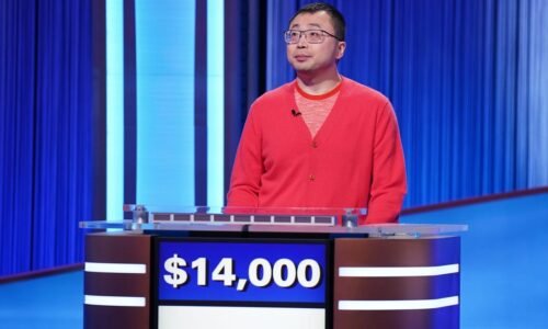 Jamie Ding of New Jersey wins 18th consecutive game on 'Jeopardy!'