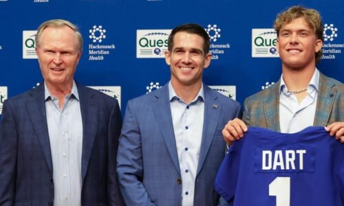 Jaxson Dart trade final results: Texans use Giants’ 2026 NFL Draft pick