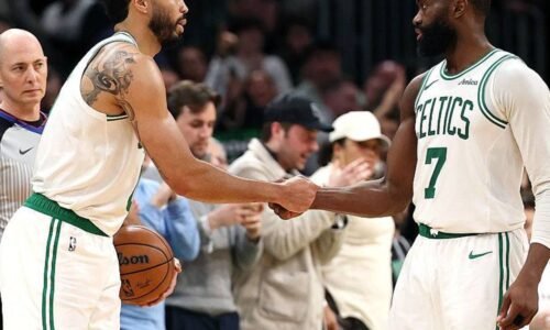 Jaylen Brown, Jayson Tatum getting hot at perfect time