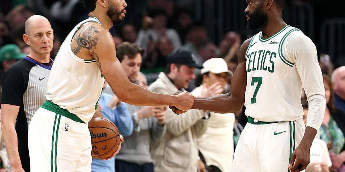 Jaylen Brown, Jayson Tatum getting hot at perfect time