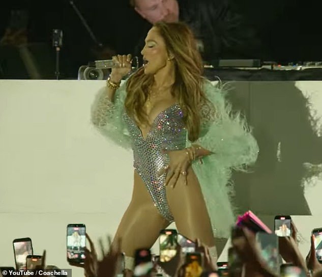Jennifer Lopez thrilled fans with a surprise performance at the 2026 Coachella music festival in Indio, California, on Saturday