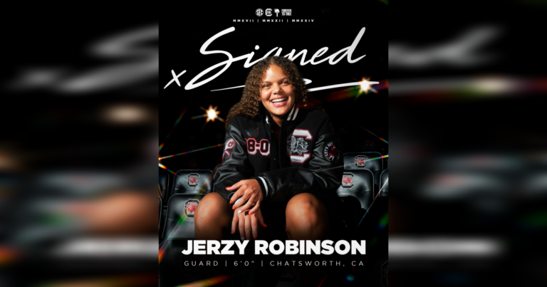 Jerzy Robinson Signs with Gamecocks – University of South Carolina Athletics