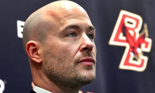 Boston College represents Luke Murray's first head coaching opportunity.