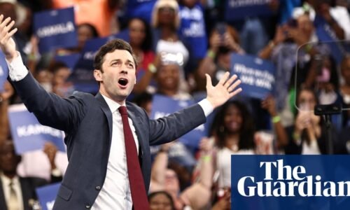 Jon Ossoff calls out ‘Mar-a-Lago mafia’ amid presidential bid rumors | US politics