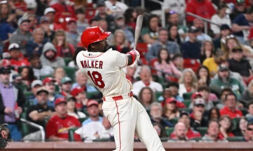 Jordan Walker hits 6th homer to tie 2025 total
