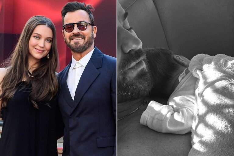 Justin Theroux Shares the 'Beautiful' Way His Baby Boy Changed Him