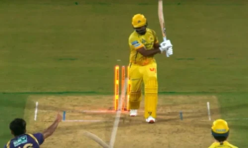 Kartik Tyagi bamboozles Sanju Samson in CSK vs KKR clash