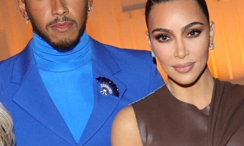 Kim Kardashian, Lewis Hamilton Subtle Coachella PDA Pic