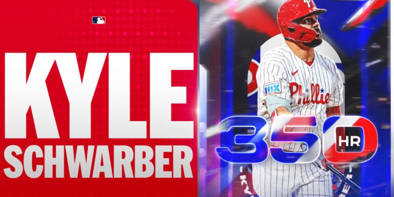 Kyle Schwarber hits his 350th career home run