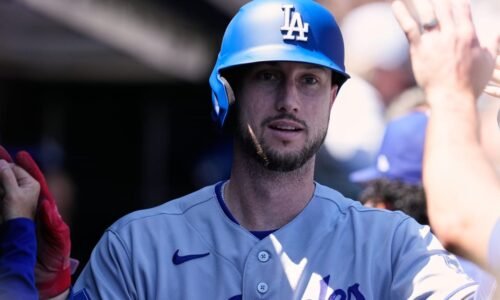 Kyle Tucker dropped to cleanup spot in Dodgers' lineup