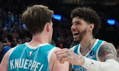 LaMelo Ball helped convince the Hornets to draft Kon Knueppel