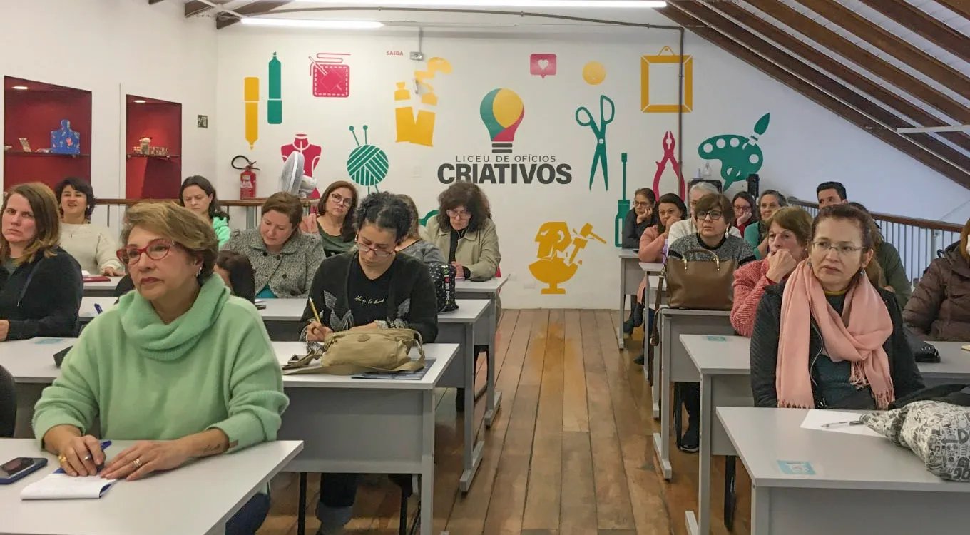 Liceu de Ofícios Criativos de Curitiba oferece oficinas gratuitas em abril