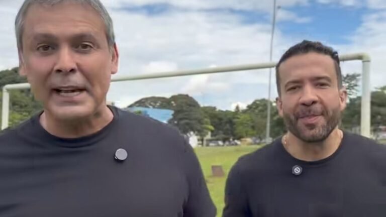 Os deputados Lindbergh Farias (PT-RJ) e André Janones (Rede-MG) publicaram vídeo na 5ª feira (9.abr.2026) em que chamam o senador Flávio Bolsonaro (PL-RJ) de "vagabundo"