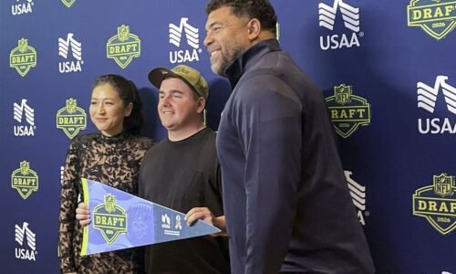 Local military veteran honored with special surprise ahead of NFL Draft