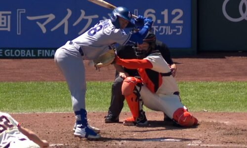 Logan Webb hits Dalton Rushing with pitch in finale of Dodgers-Giants series