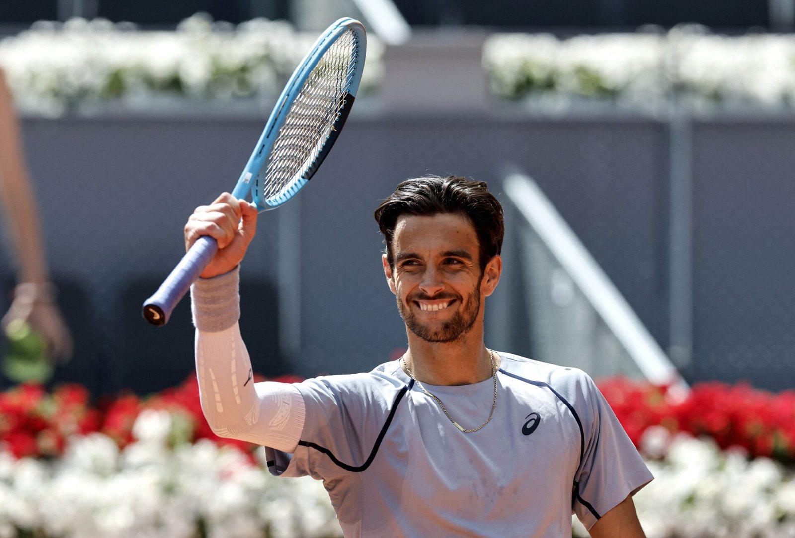 Lorenzo Musetti has noticed a 'big difference' between the Madrid Open and other clay events