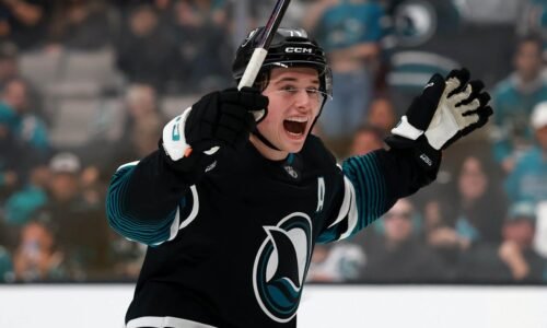 Macklin Celebrini deserves Hart Trophy votes for carrying the Sharks and wowing the world