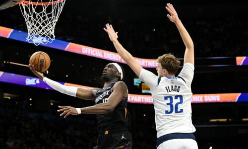 Mark Williams ruled out for Mavericks-Suns