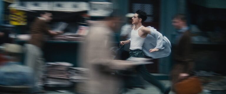Timothée Chalamet in "Marty Supreme."
