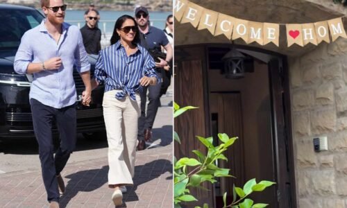 Meghan Markle and Prince Harry Return Home from Australia to Surprise from Archie and Lilibet