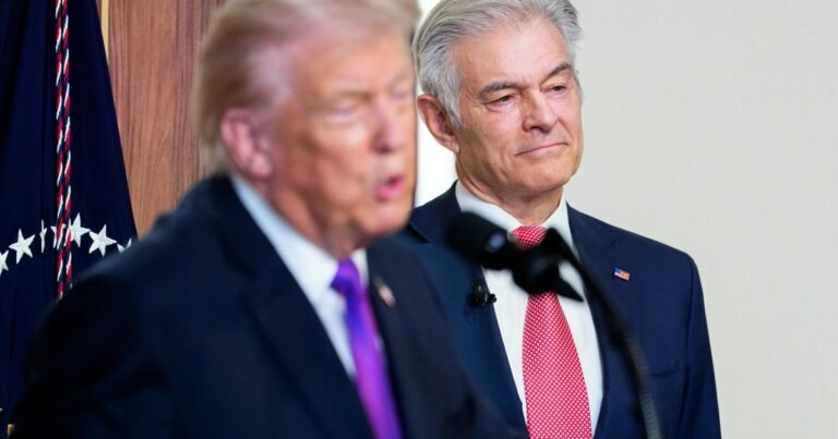 Mehmet Oz says Trump told him that diet soda might help kill cancer cells