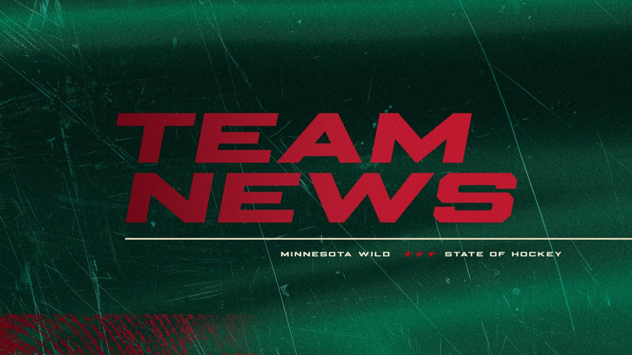 Minnesota Wild Recalls Forward Hunter Haight and Defenseman Matt Kiersted From Iowa