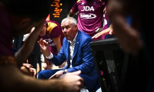 "Mon staff et moi, on tient à s’excuser par rapport à la prestation de ce soir avec une défaite de 37 points"