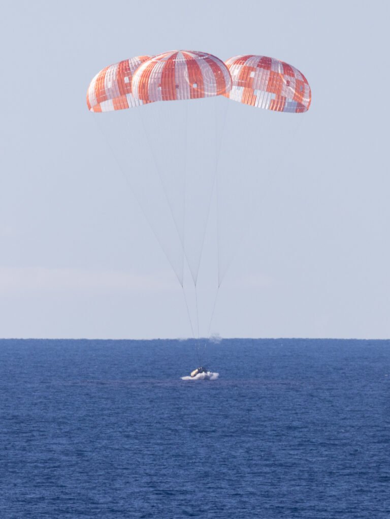 NASA Welcomes Record-Setting Artemis II Moonfarers Back to Earth