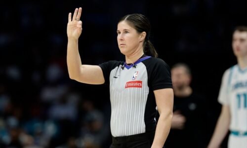 Natalie Sago third woman picked to referee in NBA playoffs