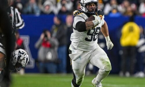 Navy standout and Ohio native Landon Robinson is the Bengals’ final pick of the 2026 NFL Draft