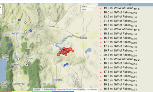 Nevada earthquake now measured at 5.68 magnitude, see the latest