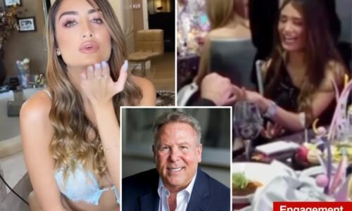 OnlyFans model accused of burgling rich, old men in LA engaged to lefty billionaire Stephen Cloobeck