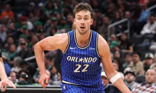 Franz Wagner is back for the Orlando Magic and still getting his legs under him as the team tries to stay afloat in the Play-In Tournament.