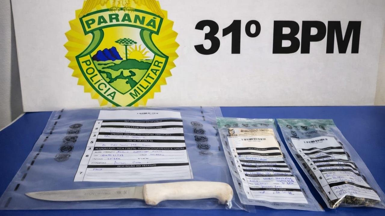 PM apreende drogas e prende suspeito durante abordagem em Iracema do Oeste