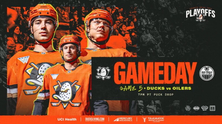 PREVIEW: Job's Not Finished. Ducks Look to Keep Surging in Game 5