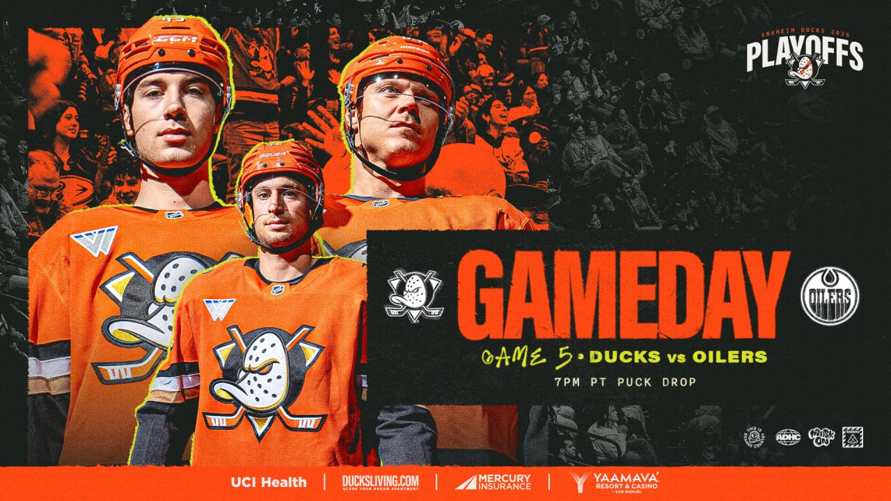 PREVIEW: Job's Not Finished. Ducks Look to Keep Surging in Game 5