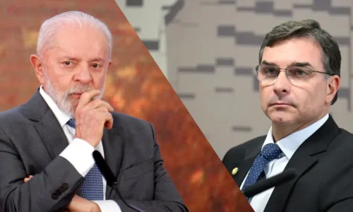 Pesquisa tem Flávio Bolsonaro à frente de Lula em eventual 2º turno