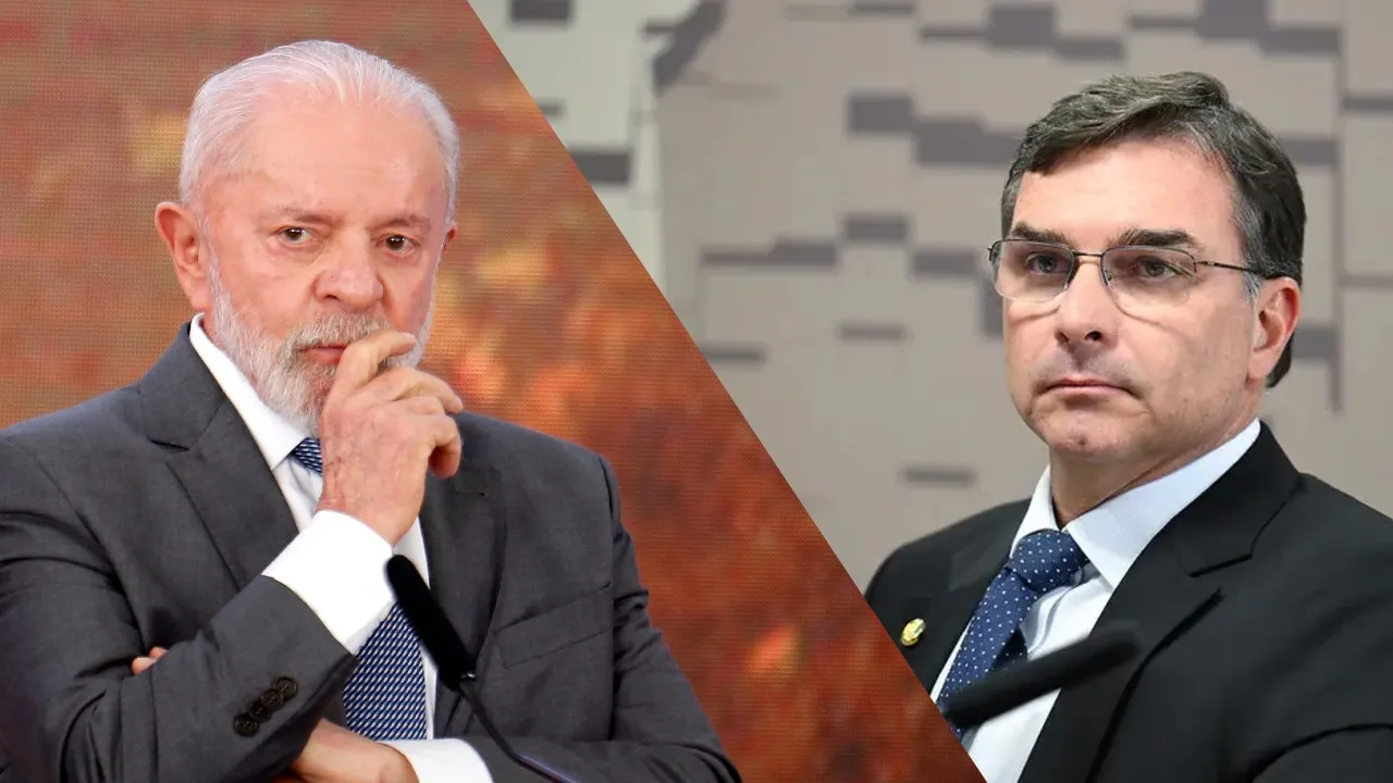 Pesquisa tem Flávio Bolsonaro à frente de Lula em eventual 2º turno