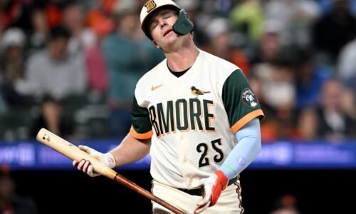 Pete Alonso vows to be better amid slow start to Orioles career