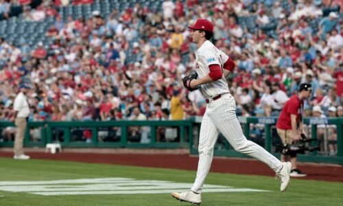 Andrew Painter pitched over five innings and allowed one or fewer runs in his MLB debut on Tuesday. Phillies starters accomplished that feat 65 times last season.