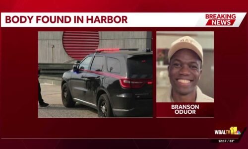 Police Identify body recovered from Inner Harbor