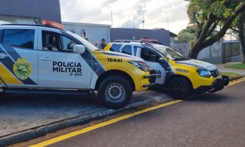 Polícia Militar atende ocorrência de violência doméstica no Bairro Cancelli