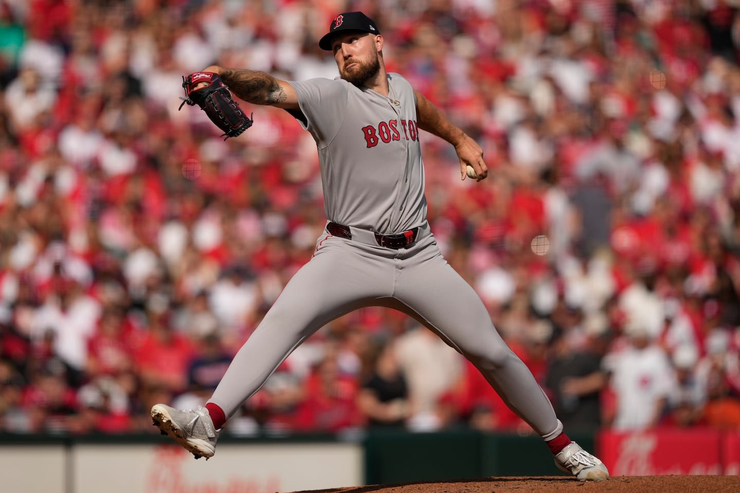 Garrett Crochet threw six strong innings to open the season on Thursday.