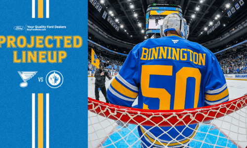 Projected Lineup: April 9 vs. Winnipeg