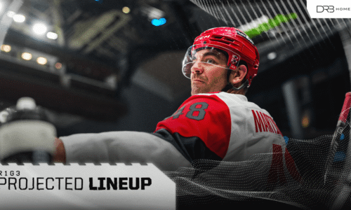 Projected Lineup: Round 1, Game 3 at Ottawa