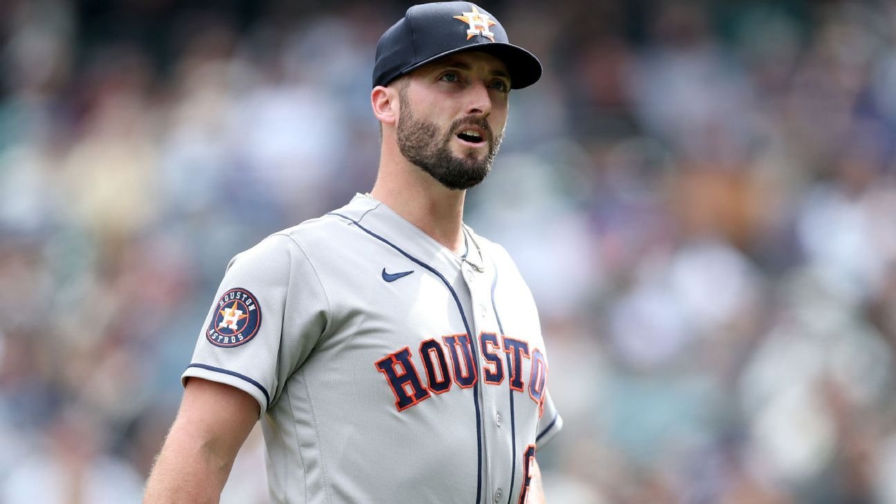 RHP Cody Bolton exits start because of mid-back tightness