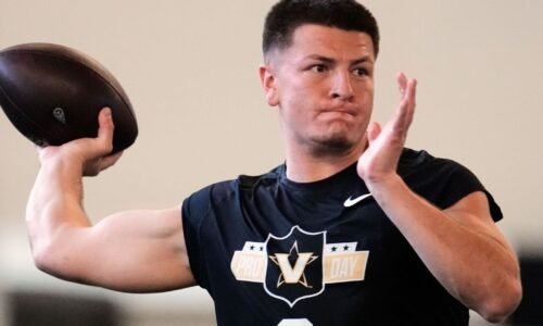 Ravens sign undrafted QBs Diego Pavia, Joe Fagnano before minicamp
