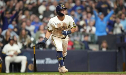 Lexington native Sal Frelick and the Brewers come to town for a three-game series.