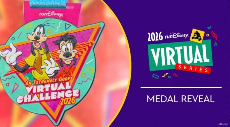 Retro Hercules, Kuzcotopia, Pocahonas, and Goofy-Inspired Medals Revealed for 2026 runDisney Virtual Series