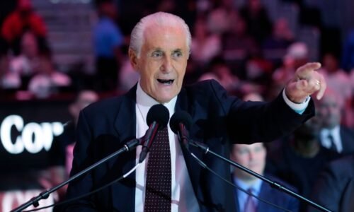 Riley not retiring or changing approach after Heat miss playoffs